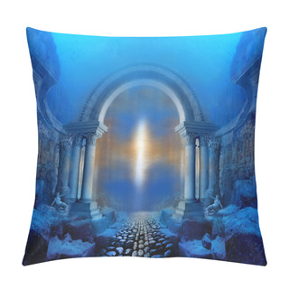 Personality  Way To Atlantis Pillow Covers