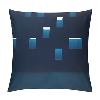 Personality  Abstract Interior Of The Future  Pillow Covers