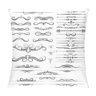 Personality  Calligraphic Decorative Elements Pillow Covers
