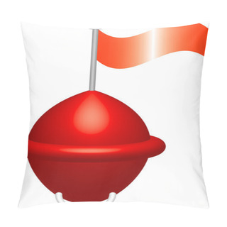 Personality  Red Buoy Pillow Covers