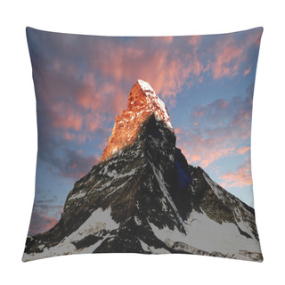 Personality  Matterhorn - Swiss Alps Pillow Covers