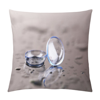 Personality  Contact Lenses With Water Drops Pillow Covers