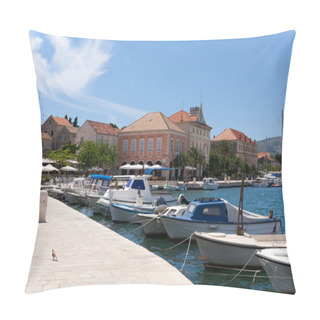 Personality  The Harbor Of Stari Grad Pillow Covers