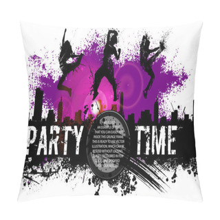 Personality  Vector Club Background Pillow Covers