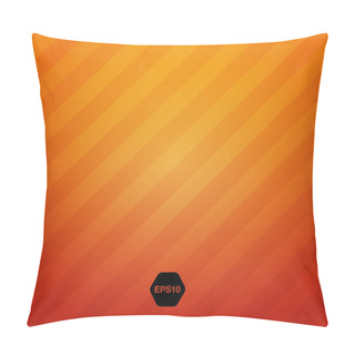 Personality  Vector Clean And Minimal Bright Diagonal Lines Pattern. Pillow Covers