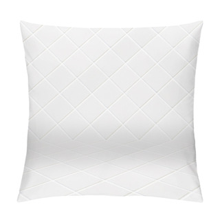 Personality  Modern Beige Mosaic With Small Diamonds Pillow Covers