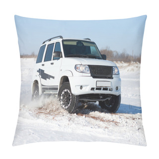 Personality  Winter SUV Ride Pillow Covers