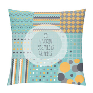 Personality Set Of Geometric Patterns Pillow Covers