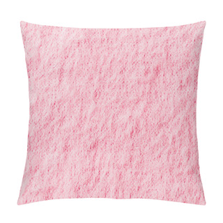 Personality  Top View Of Soft Pink Textile As Background  Pillow Covers