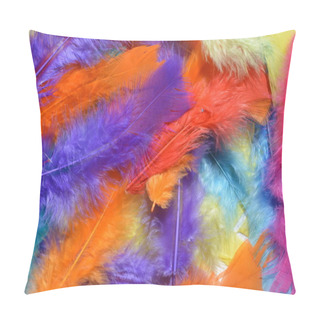 Personality  Feathers Background Texture Pillow Covers