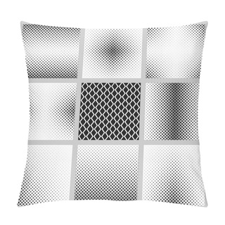 Personality  Black And White Vertical Rhombus Pattern Set Pillow Covers
