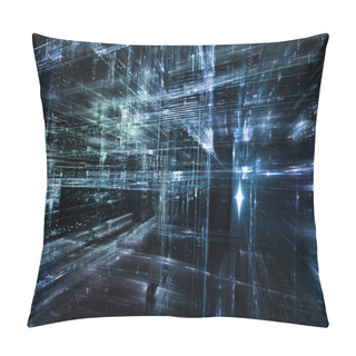 Personality  Acceleration Of Digital World Pillow Covers