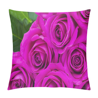 Personality  Pink Roses Natural Background Pillow Covers