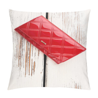 Personality  Beautiful Red Lacquer Purse.  Pillow Covers