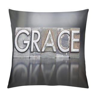 Personality  Grace Letterpress Pillow Covers