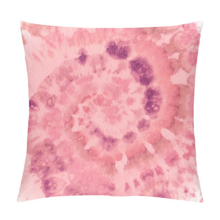 Personality  Abstract Texture With Psychedelic Circular. Batik  Pillow Covers