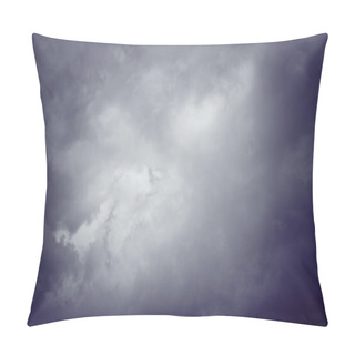 Personality  Nimbus Clouds With Filter Effect Retro Vintage Style Pillow Covers