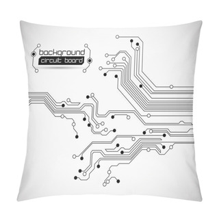 Personality  Circuit Board Background Texture Pillow Covers