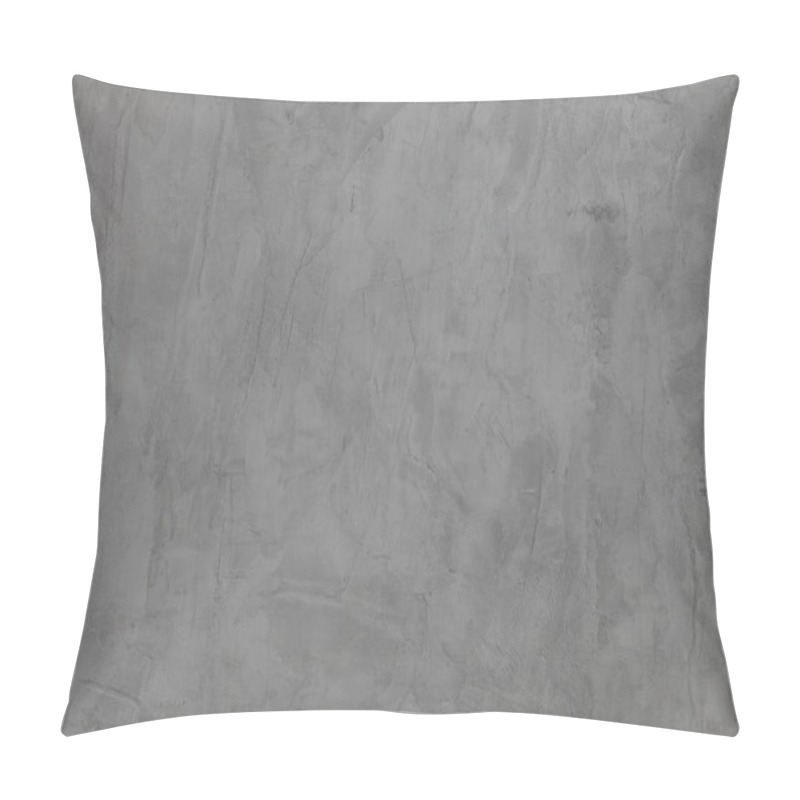 Personality  Grey cement wall with rustic natural texture for abstract background and design purpose pillow covers