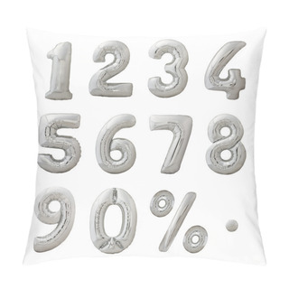 Personality  Balloons Numbers Set Pillow Covers