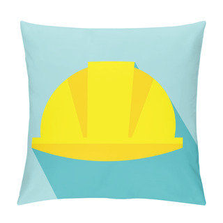 Personality  Construction Helmet Icon Pillow Covers