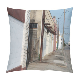 Personality  Deserted Small-Town Street Pillow Covers