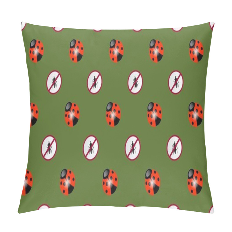 Personality  Colored background with different accessories pillow covers