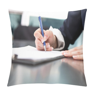 Personality  Signature Of The Document Pillow Covers