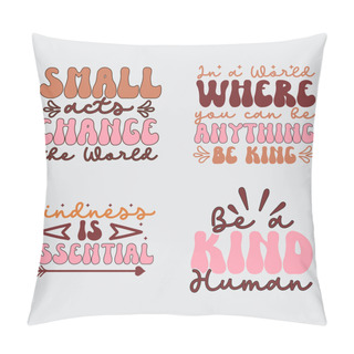 Personality  Be Kind Svg  Design Set Pillow Covers
