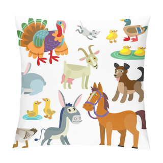 Personality  Cartoon Domestic Animals Set Pillow Covers