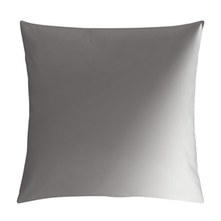 Personality  Spotlight On Black Background. Pillow Covers