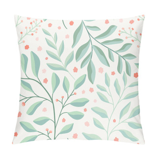 Personality  Floral Modern Style Beautiful Pattern, Vector Background Pillow Covers