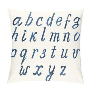 Personality  Watercolor Hand Painted Alphabet Letters  Pillow Covers