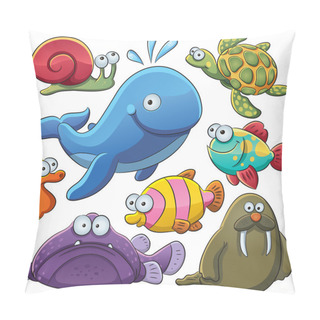 Personality Sea Animals Collection Pillow Covers