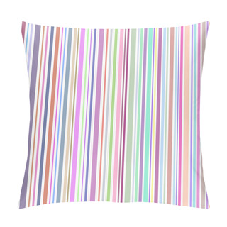 Personality  Vertical Pastel Stripes Background Pillow Covers