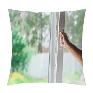 Personality  An Open Window Pillow Covers
