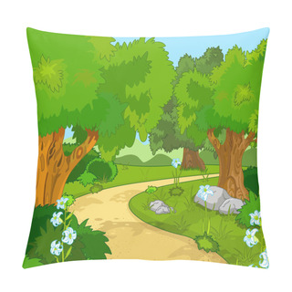 Personality  Forest Landscape Pillow Covers