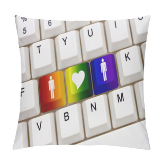 Personality  Gay Internet Dating Sites Pillow Covers