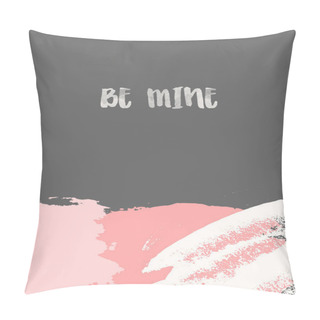 Personality  Valentines Day Card Template Pillow Covers