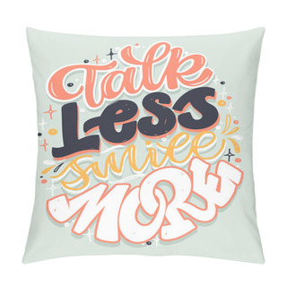 Personality  Funny Hand Drawn Lettering Quote About Lifestyle. Cool Phrase For T Shirt Print And Poster Design. Inspirational Kids Slogan. Greeting Card Template. Vector Pillow Covers