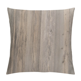 Personality  Background Of Taupe, Wooden Flooring Boards, Top View Pillow Covers