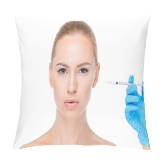 Personality  Female Botox Injection Pillow Covers