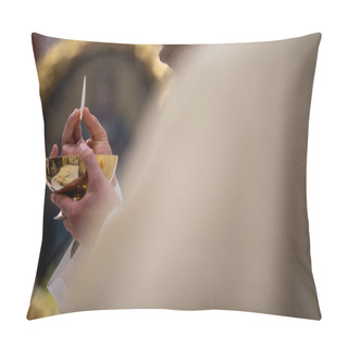 Personality  Priest During A Wedding Ceremony/nuptial Mass (shallow DOF Pillow Covers