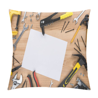 Personality  Reparement Tools And Paper Pillow Covers