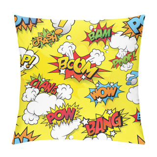 Personality  Seamless Comix Background Pillow Covers