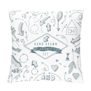 Personality  Sketch Arrows Set Pillow Covers