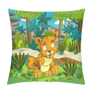 Personality  Cartoon Dinosaur Pillow Covers