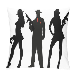 Personality  Gangsta Life Pillow Covers