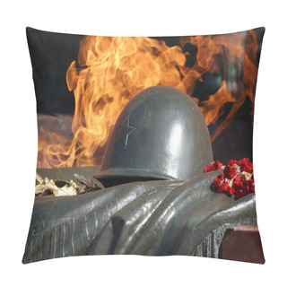 Personality  Detail Of The Flame Of Eternal Fire Pillow Covers