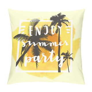Personality  Enjoy Summer Party Pillow Covers